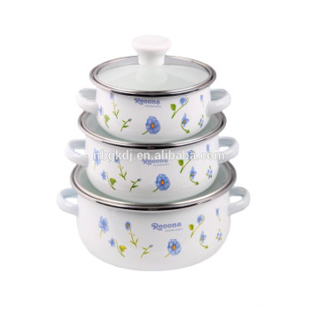 Enamel pot set ,enamel cookware 3pcs Enamel Casserole Sets
Enamel pot set ,enamel cookware 3pcs Enamel Casserole Sets